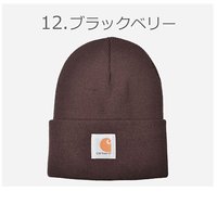carhartt 日本直邮CARHARTT 亚克力手表帽男女款亚克力手表帽A18 帽子中性