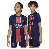 儿童节好礼：NIKE 耐克 2024/25 赛季巴黎圣日耳曼主场球迷版 Dri-FIT 大童足球球衣