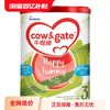 Cow&Gate 牛栏 |Cow&Gate升级牛栏牌A2 β-酪蛋白奶粉3段1-3岁900g单罐