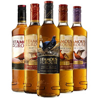 THE FAMOUS GROUSE 威雀苏格兰调配威士忌 英国洋酒 The Famous Grouse 5瓶组合装