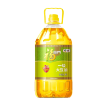 福临门 一级大豆油5L添加A和E添营养食用油家庭油优选原料中粮出品