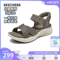 88VIP：SKECHERS 斯凱奇 slip ins系列夏季新款女鞋時尚舒適涼鞋
