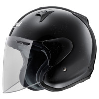 Arai 新井 VZ-RAM 3/4摩托車頭盔半盔機車四分之三男女摩托騎行安全SG-Z盔 SZ-G 亮黑 L