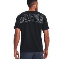 安德玛 官方奥莱UA 男子印花透气短袖跑步健身休闲运动训练半袖T恤