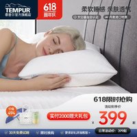TEMPUR 泰普爾 記憶枕頭護頸枕慢回彈感溫枕酒店睡眠枕頭舒適透氣 舒夢枕（單只裝）