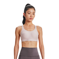 安德玛 官方UA 女款文胸透气舒适跑步健身训练瑜伽运动内衣-高强度