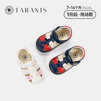 88VIP：TARANIS 泰兰尼斯 夏季新款宝宝婴童凉鞋步前鞋软底防滑男女宝宝包头不掉鞋