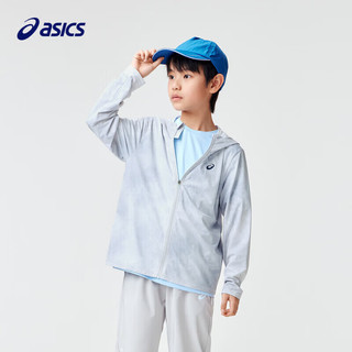 亚瑟士（asics）童装2024夏季男女童UPF50+渲染针织防晒服防紫外线332241053091