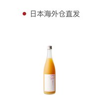 日本直邮平和酒造鹤梅桃子果肉梅酒720ml女士低度微醺果酒利口酒