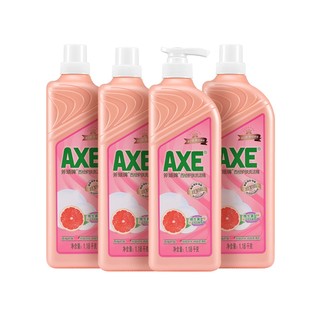 88VIP：AXE 斧头 帮你省1元、：AXE 斧头 牌洗洁精西柚味1.18kg*4瓶