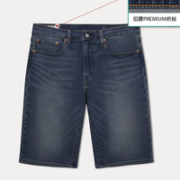 Levi's 李维斯 冰薄荷面料男士405牛仔短裤 39864-0186 中蓝色 34 12