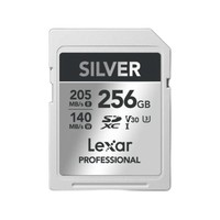 Lexar 雷克沙 SILVER系列 SD存储卡 256GB  U3 V30