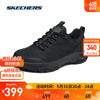 斯凯奇（Skechers）ARCH FIT OUTDOOR男女士夏季户外健步鞋216464C 女款-全黑色/BBK 45.5