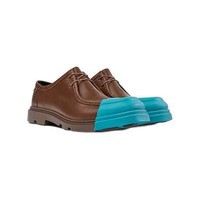 CAMPER 看步 男鞋Junction设计时尚乐福鞋低帮商务休闲皮鞋 K100872 褐色 39