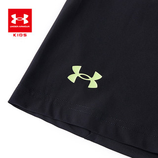 安德玛（Under Armour）男大童针织运动短裤 黑色 150cm