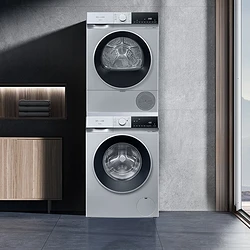西门子 SIEMENS 无界系列 WG52E1U80W+WQ53E2D80W 洗烘套装 10kg