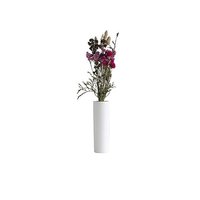 Tamaki花瓶白色圓柱簡約美觀小巧精致T-910498