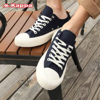 Kappa 卡帕 潮品爆款男女串标帆布板低帮休闲小白鞋K09Y5VS01