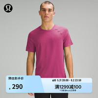 lululemon丨Metal Vent Tech 男士运动短袖 T 恤 透气 LM3DOWS 运动上衣 青蓝/品红紫 M