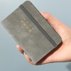 SHEN SHI 申士 口袋本手账本笔记本子 便携随身记事小本子 学生文具办公用品 JD100-31 灰色