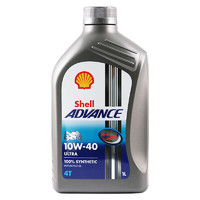 Shell 壳牌 全合成机油  10W-40 1L 爱德王子四冲程摩托车机油