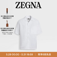 杰尼亚（Zegna）24春夏亚麻衬衫UCX31A6-SCP5-014-3XL