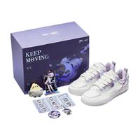 ANTA 安踏 骜杰原神.七七联名款 女子运动板鞋 紫色/白色 35.5