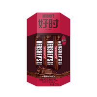 HERSHEY'S 好时 HERSHEY’S/好时黑巧克力排块210g×1盒家庭装健康小零食独立包装
