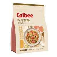 Calbee 卡乐比 水果燕麦片 红莓香椰味400克