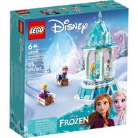 PLUS会员：LEGO 乐高 冰雪奇缘系列 43218 安娜和艾莎的旋转宫殿