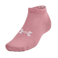 安德玛 官方UA 男子女子低腰透气跑步健身休闲运动船袜短袜-3双装