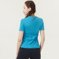 安德玛 官方奥莱UA RUSH女士干爽透气半袖跑步健身训练运动短袖T恤