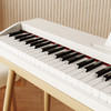 lovebird 相思鸟 电钢琴88键电子钢琴初学家用数码钢琴便携智能琴 典雅白