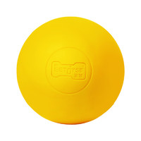 EETOYS 宜特 橡胶实心球黄色狗狗玩具磨牙耐咬有弹力互动训练宠物用品
