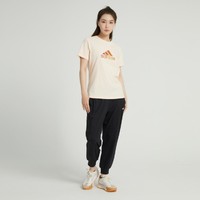 adidas 阿迪达斯 女式圆领短袖T恤运动女装