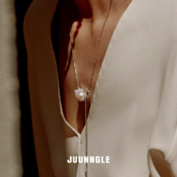 juunngle lab Juunngle洲谷巴洛克珍珠项链女轻奢小众2024新款饰品锁骨颈链礼物