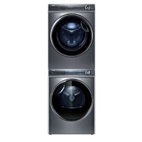 Haier 海爾 洗烘套裝10kg滾筒洗衣機全自動+熱泵烘干機家用電 除菌除螨 HGY100-F376U1+EG100BD66S
