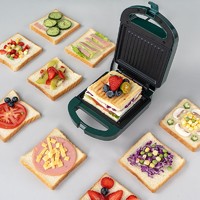 酷睿迪YG-3188三明治机早餐轻食机多功能早餐机面包机双面加热