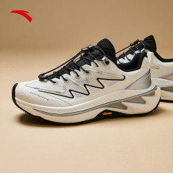 anta安踏探野pro丨跑步鞋女户外运动减震抓地越野跑鞋徒步鞋象牙白