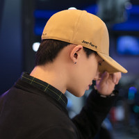 苏木佰(SOMUBAY) 后封口帽子男士大码帽子男潮人韩版鸭舌帽ins时尚棒球帽春夏 BQM-643 A款卡其色款 封口有弹性 M(56-59)cm适用一般头型