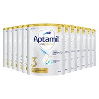 Aptamil 爱他美 澳洲爱他美白金240亿活性益生菌奶粉3段900g*12罐1岁以上