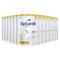 18点截止：Aptamil 爱他美 澳洲白金版 活性益生菌婴儿配方奶粉 3段 900g*12罐