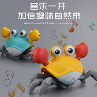 osage 歐塞奇 會爬會動感應逃跑的螃蟹電動益智玩具1一2歲嬰兒童吸引寶寶男孩女