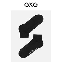 GXG 男士袜子中筒袜运动短袜吸汗棉袜子夏季船袜男棉