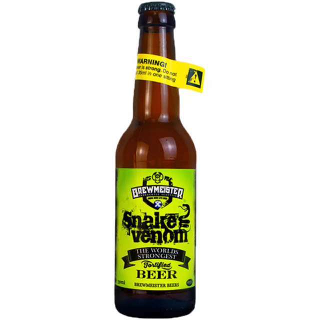 88VIP：Brewmeister 布瑞美斯特 原装进口布瑞美斯特斯内克威温蛇毒烈性精酿啤酒67.5度330ml*1瓶