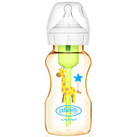 布朗博士 寶寶防脹氣奶瓶PPSU(6-9月齡)大容量長頸鹿270ml