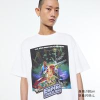 UNIQLO 优衣库 Star Wars星球大战系列 男女款印花短袖T恤 473125 白色 XS