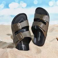 hotwind 热风 夏季清凉舒适日常休闲时尚沙滩外穿男式拖鞋