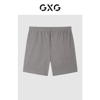GXG 男装 肌理面料简约舒适直筒休闲短裤男式五分裤23年清仓款