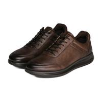 ecco 爱步 男士牛皮商务正装鞋 207124 可可棕 44